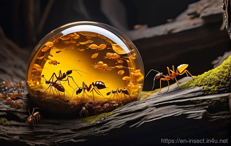 곤충 관련 과학 다큐멘터리 - **Prompt:** A captivating close-up of a vibrant hoverfly, strikingly mimicking a bumblebee, meticulo...